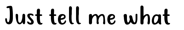 Just tell me what font preview